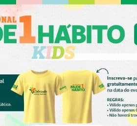 UNIMED Divin&oacute;polis realiza o evento gratuito para crian&ccedil;as &ldquo;Mude 1 H&aacute;bito&rdquo;