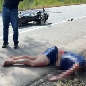 Vídeo: acidente deixa um morto e outro gravemente ferido na BR-494 em Divinópolis