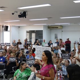 Projeto da reforma do Diviprev não chega à Câmara e servidores mantêm mobilização