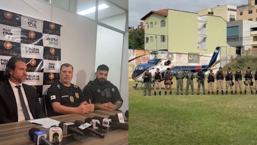 Operação 'Purgato': Nove são presos e R$ 120 mil apreendidos com quadrilha em Divinópolis e região