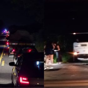 Acidente envolvendo pelo menos 4 veículos interdita MG-050, entre Divinópolis e Itaúna