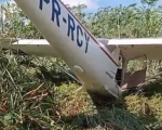 Queda de aeronave termina com piloto ferido sem gravidade em Pará de Minas