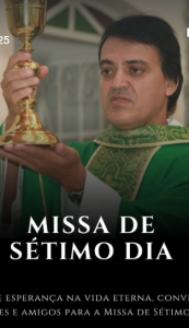 Comunidade cat&oacute;lica presta homenagem ao padre Jos&eacute; Renilson em missa de s&eacute;timo dia