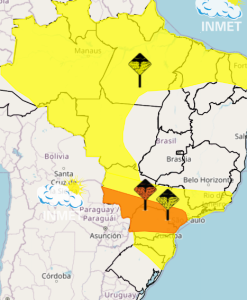 Domingo será de muitas nuvens e chance de chuva isolada em Divinópolis