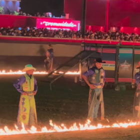 Velocidade e precisão marcam primeira etapa do rodeio cronometrado na Divinaexpo