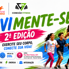 Movimente-se 2ª Edição acontece neste domingo e convida famílias para manhã de atividade física e integração