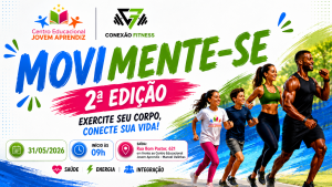 Movimente-se 2ª Edição acontece neste domingo e convida famílias para manhã de atividade física e integração