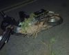Motociclista morre após bater em defensa metálica na BR-352, em Onça de Pitangui