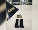 Idoso é preso com munições durante ação da PM em Lagoa da Prata