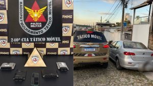 PM prende acusado de envolvimento em s&eacute;rie de furtos de ve&iacute;culos em Divin&oacute;polis