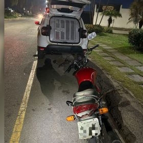 PM apreende moto com sinal de identificador adulterado em Itaúna