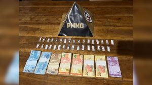 PM prende homem por tr&aacute;fico de drogas em Martinho Campos