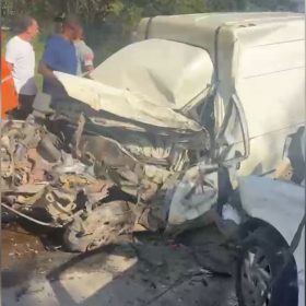 Atualizações: Homem morre em acidente envolvendo cinco veículos na BR-494, próximo à Marilândia