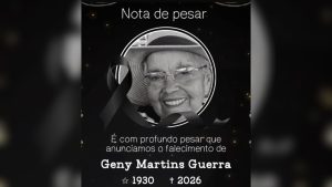 Obitu&aacute;rio: Morre Geny Martins Guerra, aos 96 anos, em Divin&oacute;polis