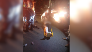 Divinópolis: Acidente entre moto e carro deixa homem ferido no Esplanada