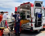 Veja vídeo: Bebê com cardiopatia congênita é transferido de avião de Divinópolis para Passos