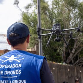 Drones mapeiam 497 mil hectares e refor&ccedil;am combate aos focos do Aedes aegypti em Minas