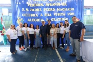 Governo de Minas anuncia recursos para fortalecer sa&uacute;de e educa&ccedil;&atilde;o em Perd&otilde;es
