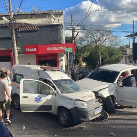 VÍDEO: veja o acidente com ambulância que deixou 7 feridos no Porto Velho
