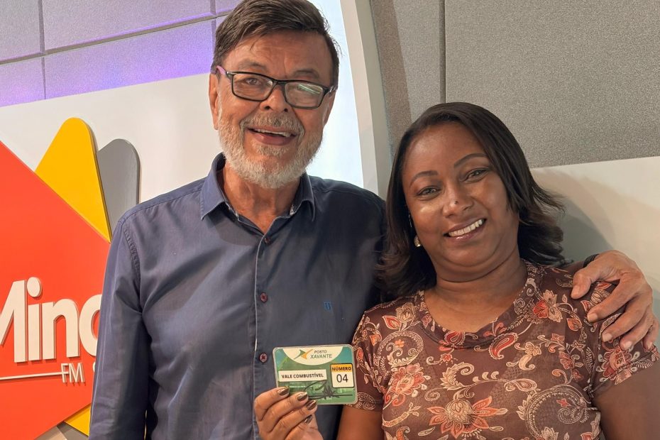 Ganhadora da pergunta premiada, Carina retirou o seu prêmio no…