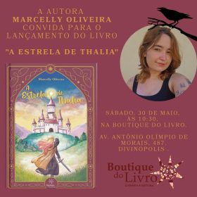 Lançamento do livro “A Estrela de Thalia”