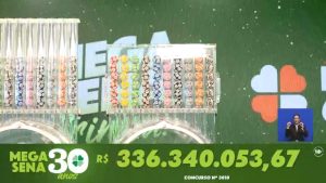 Resultado Mega-Sena especial 30 anos: Veja números sorteados