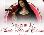 Novena de Santa Rita de Cássia no bairro Icaraí em Divinópolis começa no dia 13 de maio
