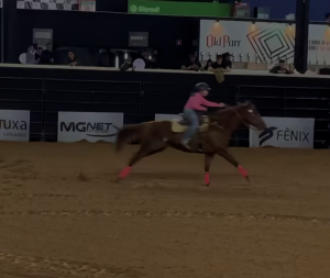 Vídeo: Prova dos três tambores movimenta arena da Divina Expo