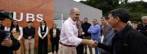 Governo de Minas entrega obras de nova Unidade Básica de Saúde em Teixeiras, na Zona da Mata