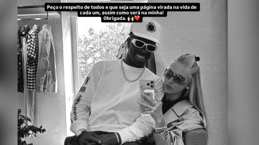 Virginia anuncia fim de namoro com Vini Jr. 'Página virada'