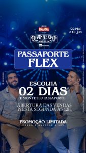 Divinaexpo lança Passaporte Flex para a festa de 2026
