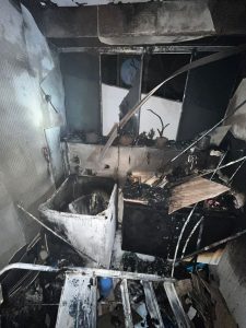 Incêndio em apartamento no Centro de Divinópolis; 4 pessoas são socorridas