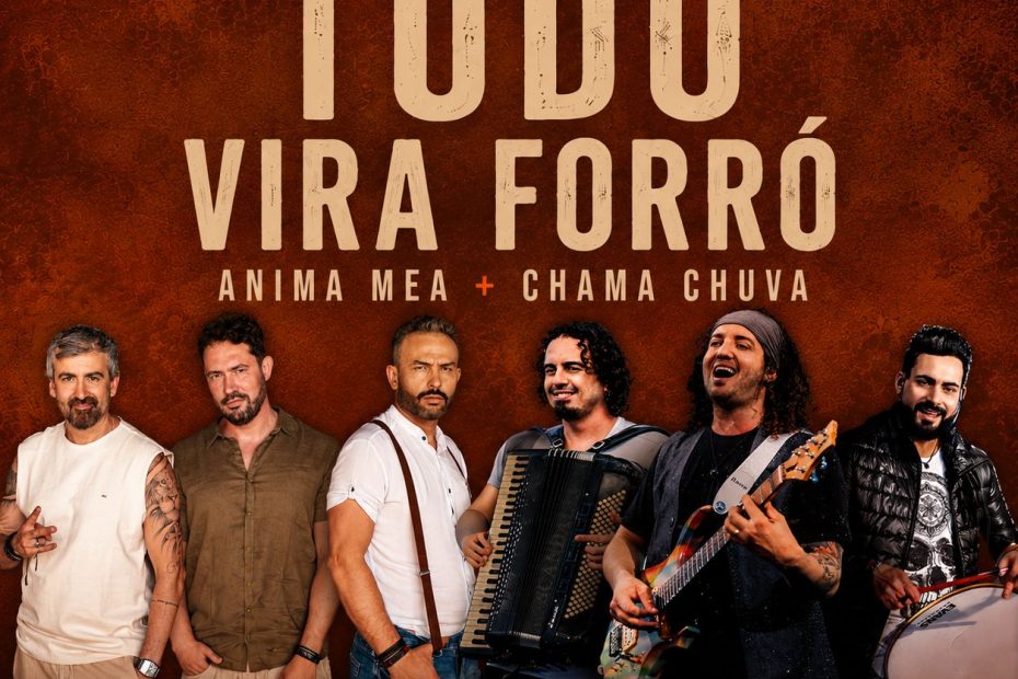 Trio divinopolitano Anima Mea lança “Tudo Vira Forró” em parceria com Chama Chuva