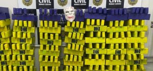 Homem é preso com 350 barras de maconha na Grande BH
