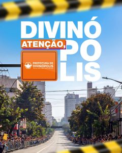Anivers&aacute;rio de Divin&oacute;polis tem interdi&ccedil;&otilde;es no tr&acirc;nsito em ruas e avenidas centrais