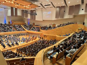 Alunos de escolas estaduais participam do concerto “Navegação Filarmônica: Descobrindo o Mar Pela Orquestra”, em BH