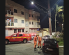 Bombeiros são acionados para resgatar vítima presa às ferragens após acidente em Oliveira