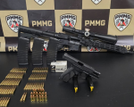 VÍDEO: Operação em Divinópolis resulta na apreensão de armas e cerca de 100 munições