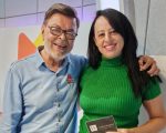Ganhadora do Roletrando, Elaine do Nações retirou o seu prêmio no programa Jorge Neto