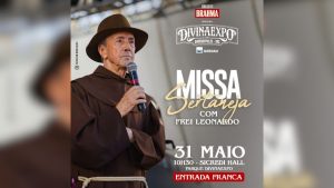Missa Sertaneja com Frei Leonardo integra programação da Divinaexpo 2026