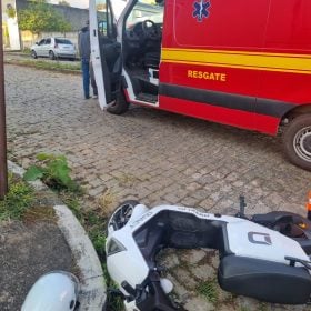 Mulher fica ferida em acidente no município de Formiga