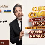 Clube de Com&eacute;dia comemora Dia dos Namorados no Teatro Hamilton Costa