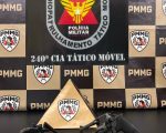 Homem &eacute; preso ap&oacute;s amea&ccedil;ar ex-companheira e efetuar disparos de arma de fogo na zona rural de S&atilde;o Gon&ccedil;alo do Par&aacute;