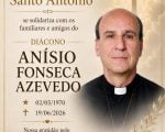 Paróquia Santo Antônio emite nota de pesar pela morte de Anísio Fonseca