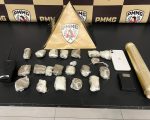 PM prende dupla por tráfico de drogas e receptação no Interlagos; menor é apreendido