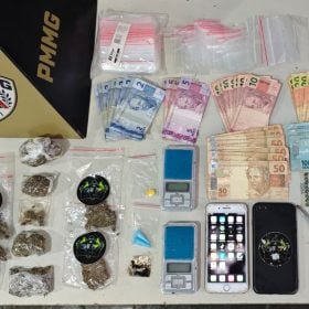 Cláudio: Jovem é preso com drogas e mais de R$1 mil