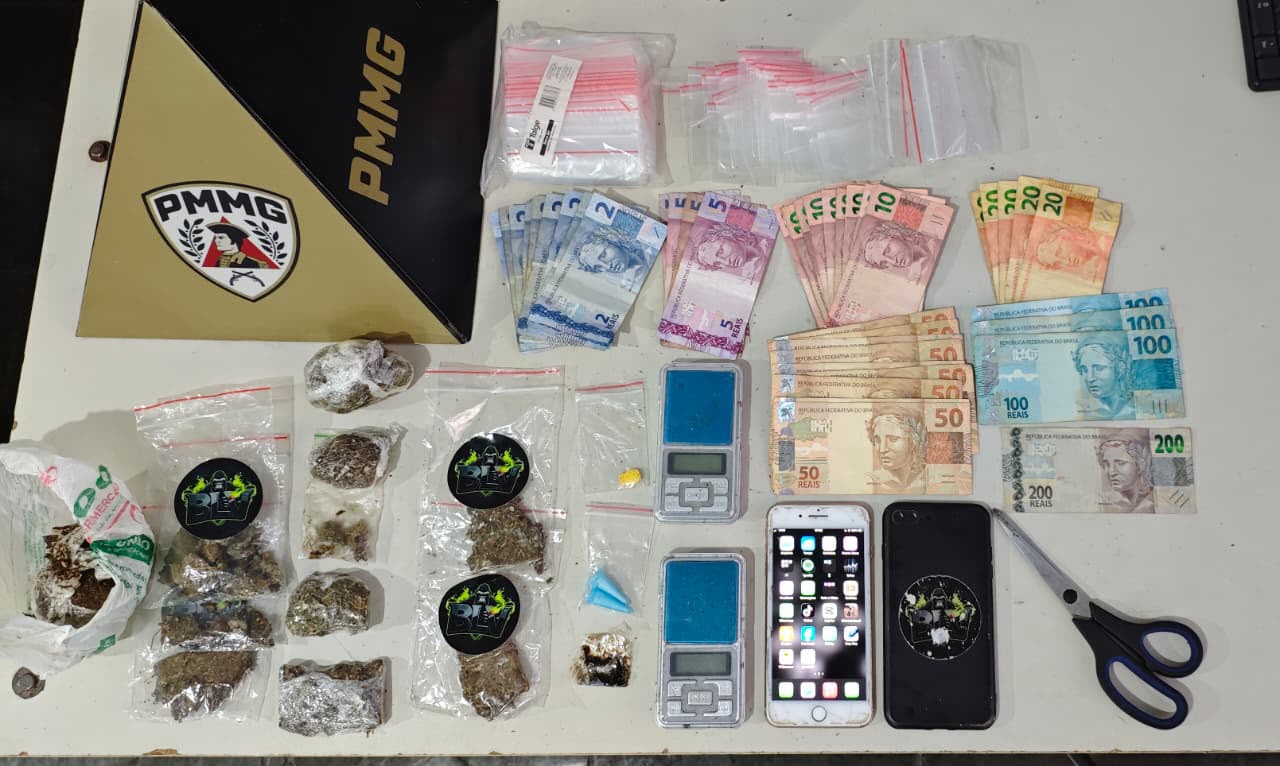 Cl&aacute;udio: Jovem &eacute; preso com drogas e mais de R$1 mil