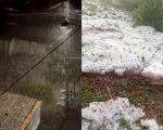Além de Divinópolis, granizo atinge outras cidades do Centro-Oeste; veja vídeos