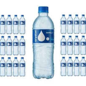 Anvisa manda lote de água mineral Crystal após contaminação com bactéria