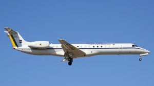 Avião da FAB pousa em Divinópolis para protocolo pré-visita de Lula